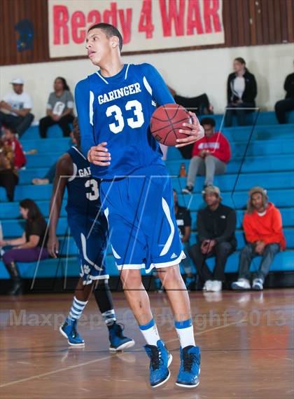 Thumbnail 2 in Garinger @ Olympic (NCHSAA 4A Playoff)  photogallery.