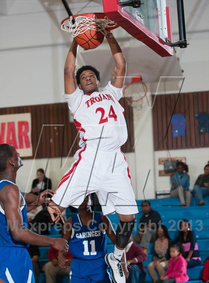 Thumbnail 2 in Garinger @ Olympic (NCHSAA 4A Playoff)  photogallery.