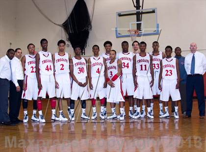 Thumbnail 2 in Garinger @ Olympic (NCHSAA 4A Playoff)  photogallery.