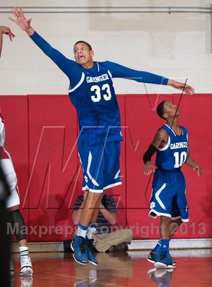 Thumbnail 2 in Garinger @ Olympic (NCHSAA 4A Playoff)  photogallery.
