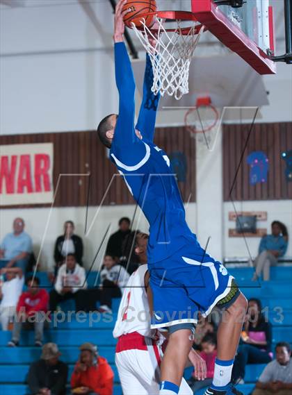 Thumbnail 2 in Garinger @ Olympic (NCHSAA 4A Playoff)  photogallery.