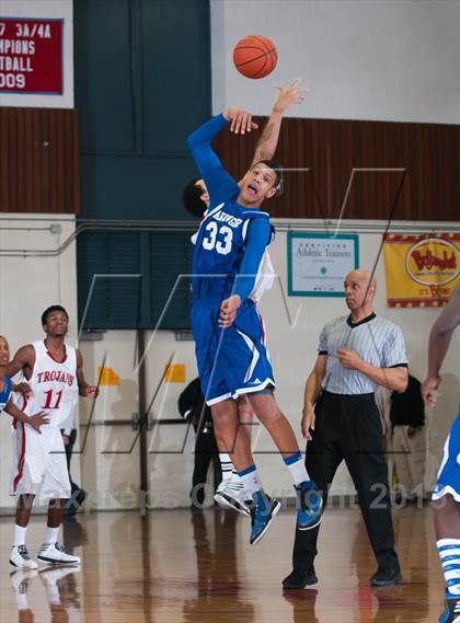 Thumbnail 3 in Garinger @ Olympic (NCHSAA 4A Playoff)  photogallery.