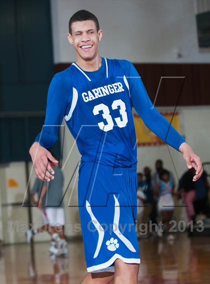 Thumbnail 1 in Garinger @ Olympic (NCHSAA 4A Playoff)  photogallery.