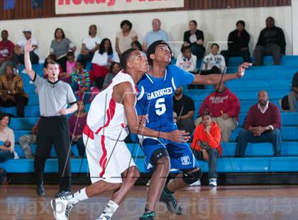 Thumbnail 3 in Garinger @ Olympic (NCHSAA 4A Playoff)  photogallery.
