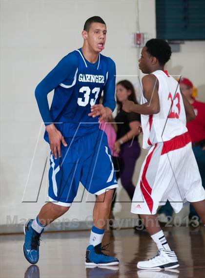Thumbnail 3 in Garinger @ Olympic (NCHSAA 4A Playoff)  photogallery.