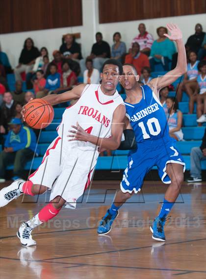 Thumbnail 2 in Garinger @ Olympic (NCHSAA 4A Playoff)  photogallery.