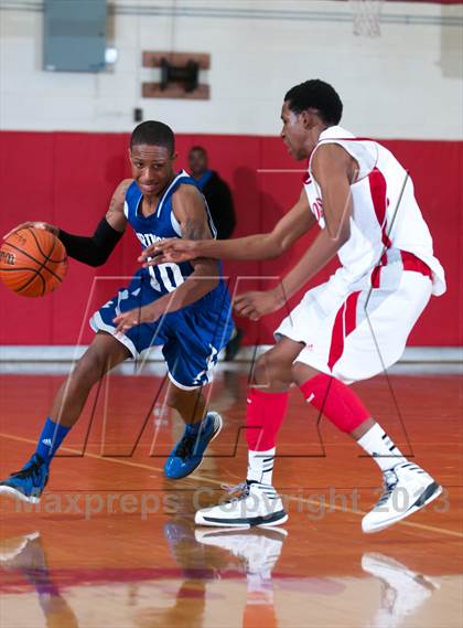 Thumbnail 2 in Garinger @ Olympic (NCHSAA 4A Playoff)  photogallery.