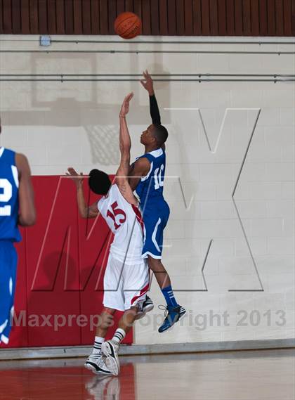 Thumbnail 1 in Garinger @ Olympic (NCHSAA 4A Playoff)  photogallery.