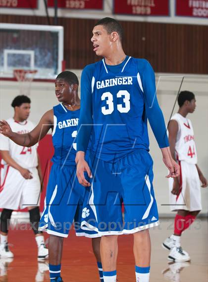 Thumbnail 2 in Garinger @ Olympic (NCHSAA 4A Playoff)  photogallery.