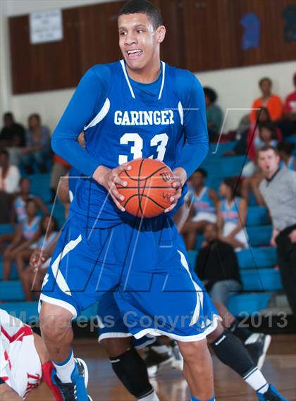Thumbnail 2 in Garinger @ Olympic (NCHSAA 4A Playoff)  photogallery.