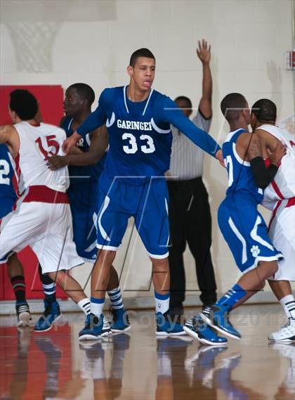 Thumbnail 2 in Garinger @ Olympic (NCHSAA 4A Playoff)  photogallery.