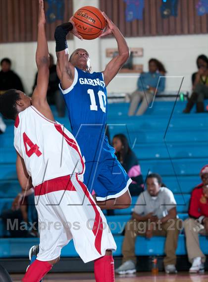 Thumbnail 1 in Garinger @ Olympic (NCHSAA 4A Playoff)  photogallery.