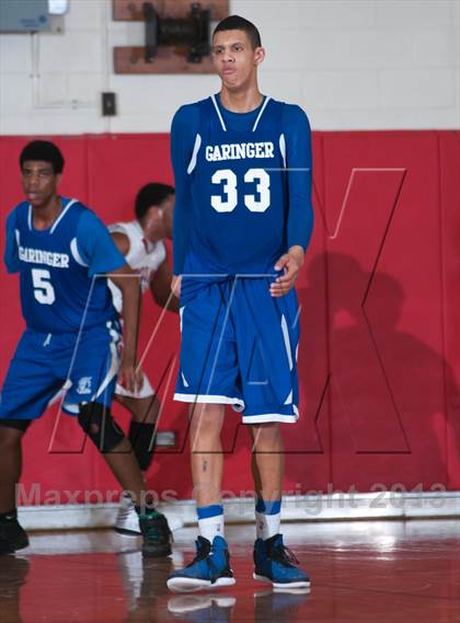 Thumbnail 2 in Garinger @ Olympic (NCHSAA 4A Playoff)  photogallery.