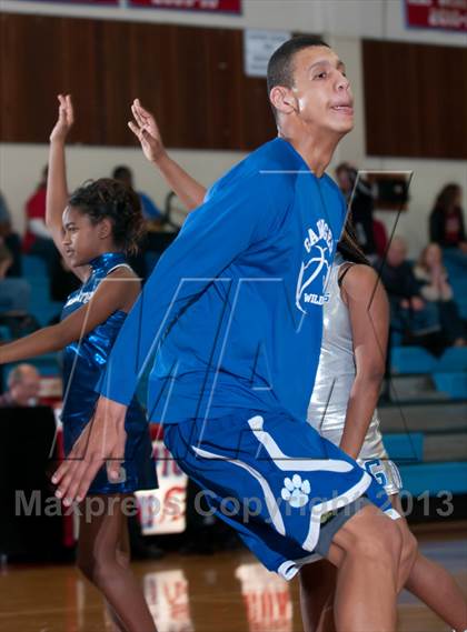Thumbnail 1 in Garinger @ Olympic (NCHSAA 4A Playoff)  photogallery.