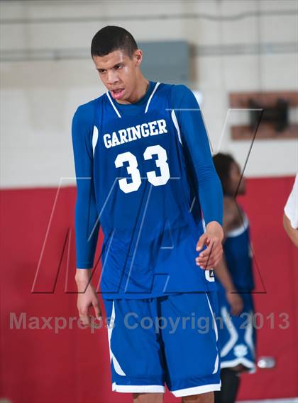 Thumbnail 2 in Garinger @ Olympic (NCHSAA 4A Playoff)  photogallery.