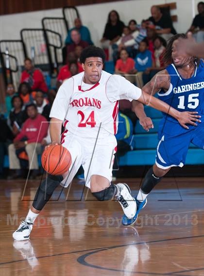 Thumbnail 1 in Garinger @ Olympic (NCHSAA 4A Playoff)  photogallery.