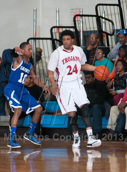Thumbnail 3 in Garinger @ Olympic (NCHSAA 4A Playoff)  photogallery.