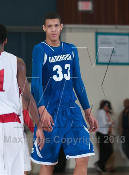 Thumbnail 1 in Garinger @ Olympic (NCHSAA 4A Playoff)  photogallery.
