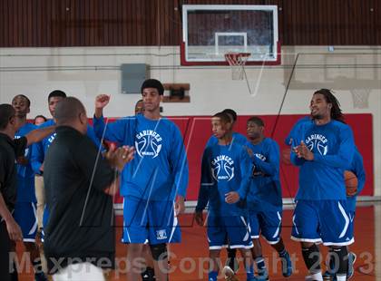 Thumbnail 2 in Garinger @ Olympic (NCHSAA 4A Playoff)  photogallery.