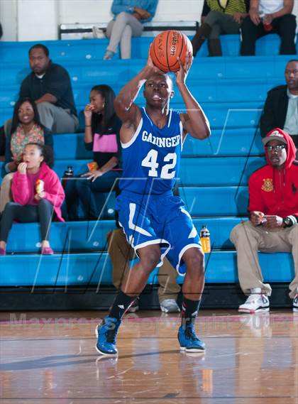 Thumbnail 3 in Garinger @ Olympic (NCHSAA 4A Playoff)  photogallery.