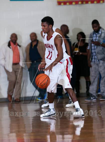 Thumbnail 1 in Garinger @ Olympic (NCHSAA 4A Playoff)  photogallery.