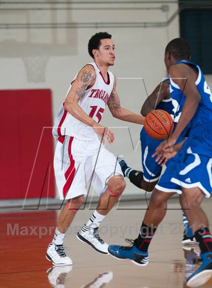 Thumbnail 1 in Garinger @ Olympic (NCHSAA 4A Playoff)  photogallery.