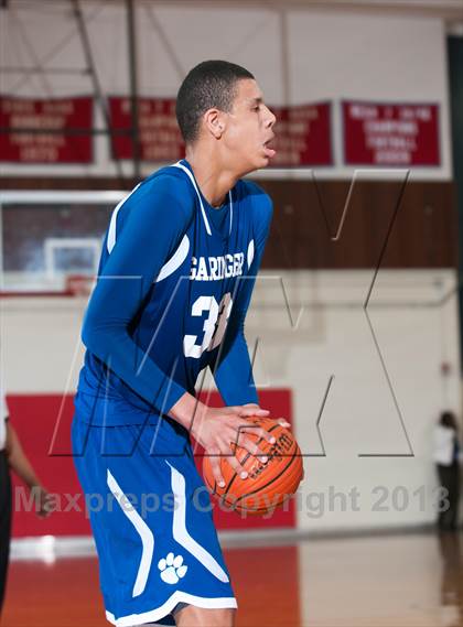 Thumbnail 1 in Garinger @ Olympic (NCHSAA 4A Playoff)  photogallery.