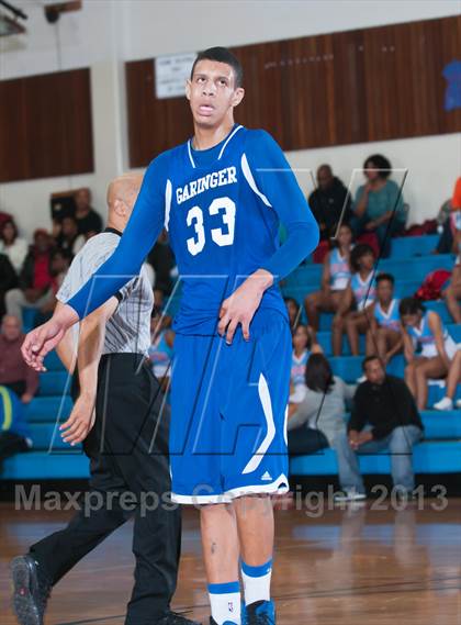 Thumbnail 2 in Garinger @ Olympic (NCHSAA 4A Playoff)  photogallery.