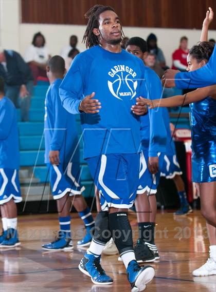 Thumbnail 1 in Garinger @ Olympic (NCHSAA 4A Playoff)  photogallery.