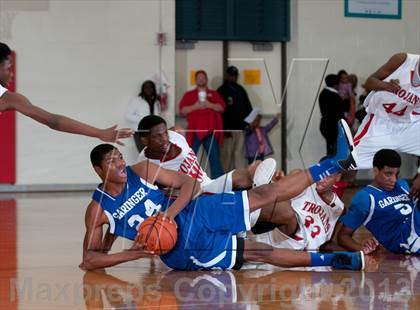 Thumbnail 2 in Garinger @ Olympic (NCHSAA 4A Playoff)  photogallery.