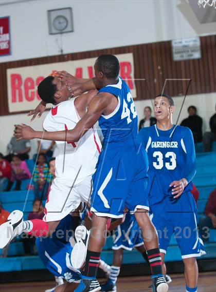 Thumbnail 1 in Garinger @ Olympic (NCHSAA 4A Playoff)  photogallery.