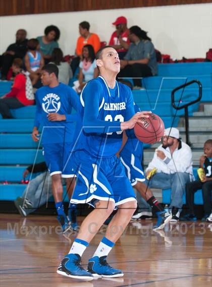 Thumbnail 3 in Garinger @ Olympic (NCHSAA 4A Playoff)  photogallery.