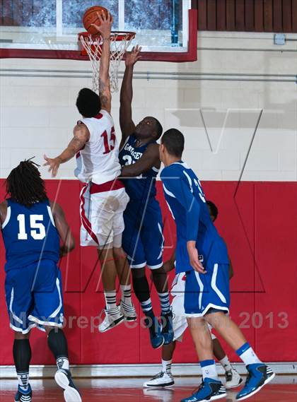 Thumbnail 3 in Garinger @ Olympic (NCHSAA 4A Playoff)  photogallery.