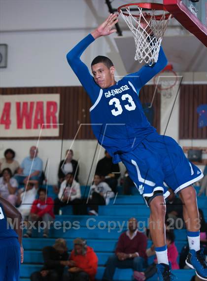 Thumbnail 1 in Garinger @ Olympic (NCHSAA 4A Playoff)  photogallery.