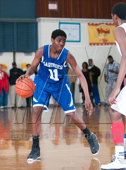 Thumbnail 1 in Garinger @ Olympic (NCHSAA 4A Playoff)  photogallery.