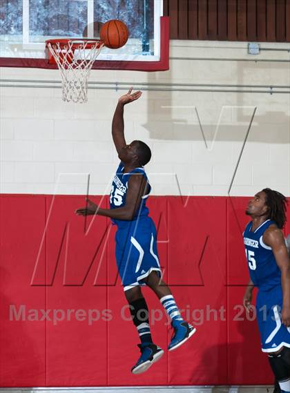 Thumbnail 1 in Garinger @ Olympic (NCHSAA 4A Playoff)  photogallery.