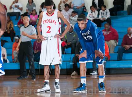 Thumbnail 3 in Garinger @ Olympic (NCHSAA 4A Playoff)  photogallery.