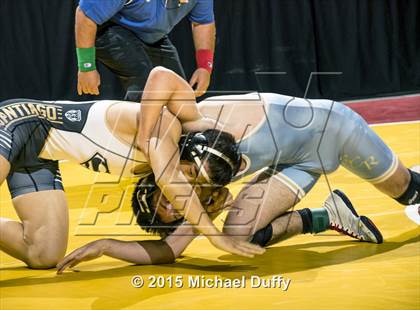Thumbnail 1 in CIF State Boys Wrestling Championships (Round 1) photogallery.