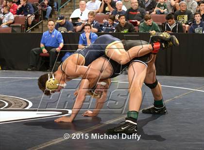 Thumbnail 1 in CIF State Boys Wrestling Championships (Round 1) photogallery.