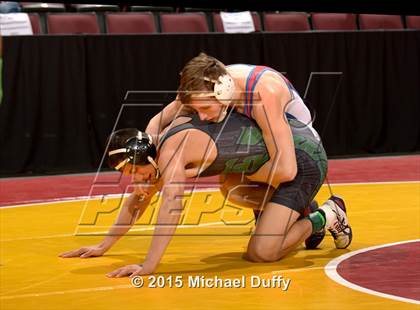 Thumbnail 1 in CIF State Boys Wrestling Championships (Round 1) photogallery.