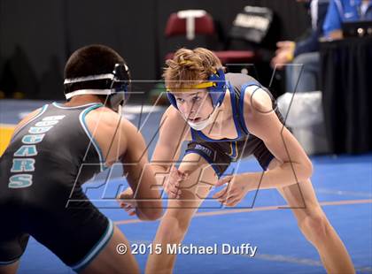 Thumbnail 1 in CIF State Boys Wrestling Championships (Round 1) photogallery.