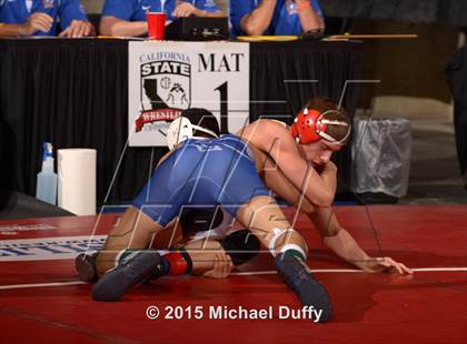 Thumbnail 1 in CIF State Boys Wrestling Championships (Round 1) photogallery.