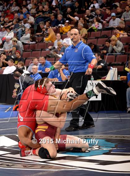Thumbnail 2 in CIF State Boys Wrestling Championships (Round 1) photogallery.