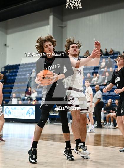 Thumbnail 3 in Perryville vs Dover (AAA 3A-5 district first round) photogallery.