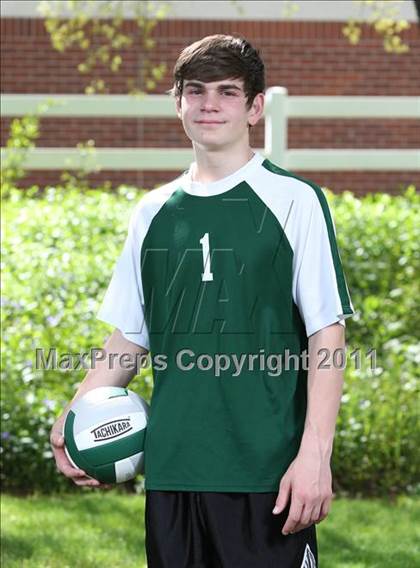 Thumbnail 2 in Ponderosa JV Boys Volleyball Team Photos photogallery.