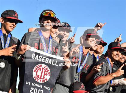 Thumbnail 2 in Arroyo vs. Casa Grande (CIF NCS D2 Final) photogallery.