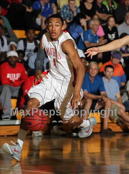 Thumbnail 2 in Bishop Gorman vs. Mater Dei (City of Palms Classic) photogallery.