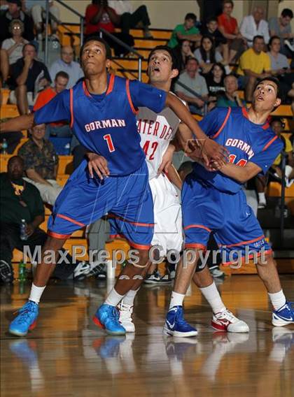 Thumbnail 2 in Bishop Gorman vs. Mater Dei (City of Palms Classic) photogallery.