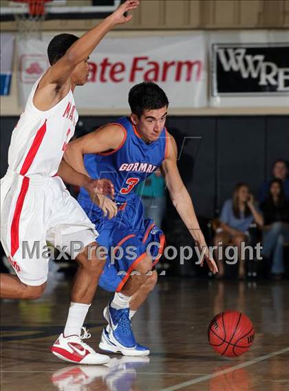 Thumbnail 3 in Bishop Gorman vs. Mater Dei (City of Palms Classic) photogallery.