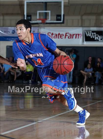 Thumbnail 3 in Bishop Gorman vs. Mater Dei (City of Palms Classic) photogallery.
